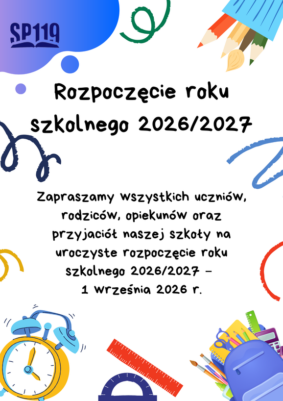 Rozpoczęcie roku szkolnego 2026/2027